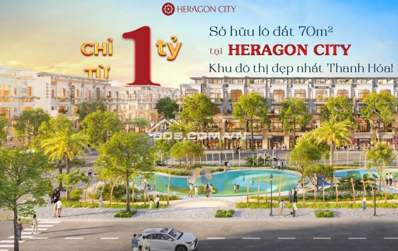 Cần bán đất nền khu đô thị mới Nam ngạn - Heragon City. Đất nền khu đô thị full tiện ích, sẵn sổ